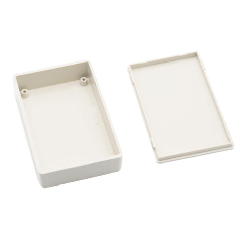 Zulkit 5Pcs Project Boxes ABS Plastic Electrical Project Power Case Small Junction Box White
