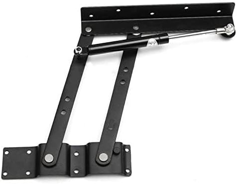1 Pair Coffee Table Spring Hinge with Pneumatic Lift Mechanism for Coffee Table