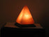 Hand-Carved Himalayan Salt Pyramid Lamp with Cord