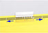 DGQ 100 Packs Clear Hanging File Folder Tabs and Inserts, 2” 1/5 Cut Labels for Quick File Identification