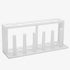 Hilitand Test Tube Rack, 6 Holes Plastic Holder for Drying Tubes Less Than 25mm, White