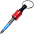 1/4 inch Hex Shank Bit Holder, 6pcs Quick Release Drill Bit Holder for Impact Driver, Portable Screwdriver Bits Holder