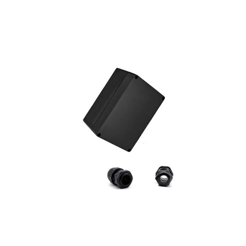 Project Box for Electronics, Electrical Enclosure Junction Box, ABS Plastic Dustproof Waterproof IP65 with 4 PCS M16