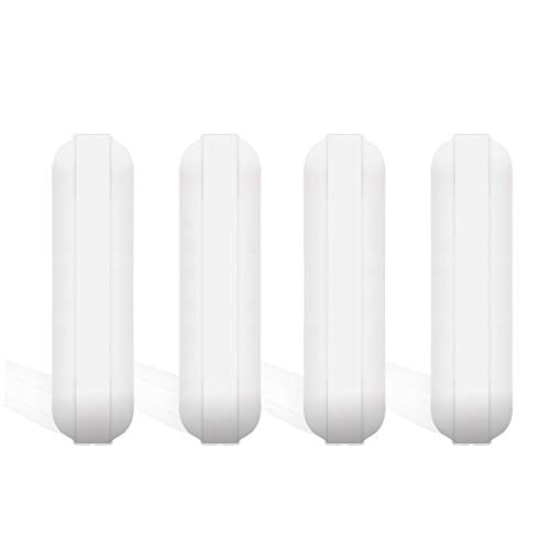 4 Pcs Magnetic Stir Bar - 30mm (1.18 inch) - PTFE - White