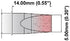 Thermaltronics K75CH050 Chisel Extra Large 5.0mm (0.20in)