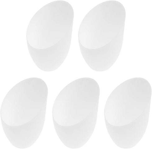 Luxshiny Horseshoe Lampshade 5-Pack 5.35X3.54X1.65 Inch Lightweight Plastic Lamp Shade for Desk