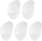 Luxshiny Horseshoe Lampshade 5-Pack 5.35X3.54X1.65 Inch Lightweight Plastic Lamp Shade for Desk