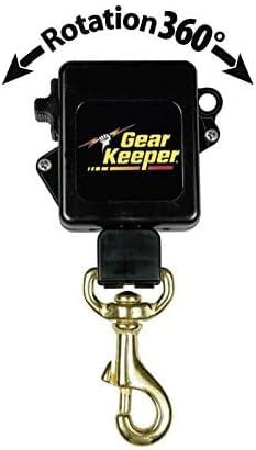Gear Keeper RT3-5818 Security Model Key Retractor - Rotating Clamp-on Belt Clip, Keychain Accessories