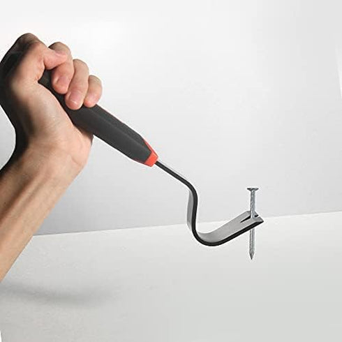 Tile Removal Tool, Wood Trim Removal Multi-Tool, Flat Pry Bar for Removing Wood Floors, Tiles, and Nail Pulling