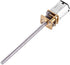 DC 6V Gear Motor High Electric with Long M355MM Screw Thread Output Shaft 30/60/100/150/200/300/400/500RPM