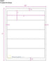Water Bottle Labels - Not Waterproof, 2" x 8", Easy to Peel, 125 Labels - 25 Sheets, from SheetLabels.com