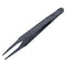 Cole-Parmer AO-07387-17 ESD Safe Plastic Tweezer, Flat Duckbill Tips, 11.5 cm
