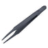 Cole-Parmer AO-07387-17 ESD Safe Plastic Tweezer, Flat Duckbill Tips, 11.5 cm