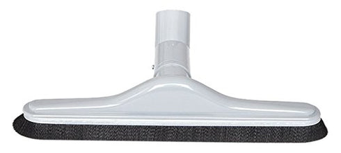 Flexaust 38535 Tuec ABS Plastic Friction Fit Floor Brush, Nylon Bristle, Type 38mm, 14" Width, 38mm Neck Size, Gray