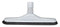 Flexaust 38535 Tuec ABS Plastic Friction Fit Floor Brush, Nylon Bristle, Type 38mm, 14" Width, 38mm Neck Size, Gray