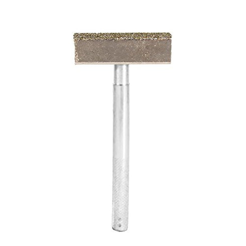 Diamond Grinding Disc Heavy Duty Diamond Coated Head Wheel Dresser Bench Grinder Correct Dressing Tool with Secure Grip
