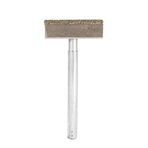 Diamond Grinding Disc Heavy Duty Diamond Coated Head Wheel Dresser Bench Grinder Correct Dressing Tool with Secure Grip