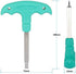 CAMVATE Straight Screwdriver Assembly Tool Silver Stainless Steel Made with Plastic T-handle - 2825 by CAMVATE