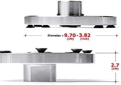 3.8" Mount Adapter 5/8"-11 Flange for Power Tools Replacement Parts Aluminium Flange Nut