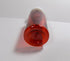 Lot of 50 Hard Side Graduated Oval 1 Ounce Plastic Amber Travel RX Medicine Bottles with Caps