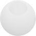 VICASKY Globe Lamp Shade Replacement 7-Inch Diameter Plastic Round Light Cover for