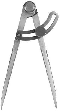 12" 300mm Metal Divider Caliper Wing Compass for Marking Circles - Machinist Wood