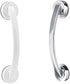 Generic 1Piece N0PA Southst Suction Glass Grab Bar Bathtubs and Showers Easy Installation Poweul - (Color: White)