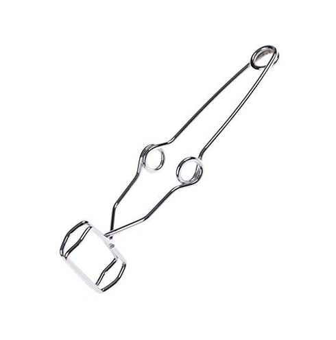 Stainless Steel Test Tube Clip, Laboratory Experiment Testing Holder Tool with Finger Grips 5.5" (14cm)