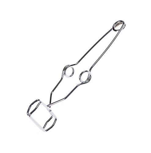 Stainless Steel Test Tube Clip, Laboratory Experiment Testing Holder Tool with Finger Grips 5.5" (14cm)