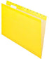 Pendaflex 1/5 YEL Reinforced Hanging Folders, Legal Size, Yellow, 25/BX (04153)