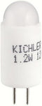 Kichler Landscape LED Lamp 18200, White, 1.25x0.5x0.50