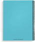Softcover Love And A Dog Dean Russo 8.5" x 11" Spiral Notebook/Journal, 120 Wide Ruled Pages, Durable Gloss Laminated Cover, Black Wire-o Spiral. Made in the USA by Gotcha Covered Notebooks