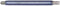 Koh-i-noor Blue All Metal Lead Holder with Built Sharpener, 5340