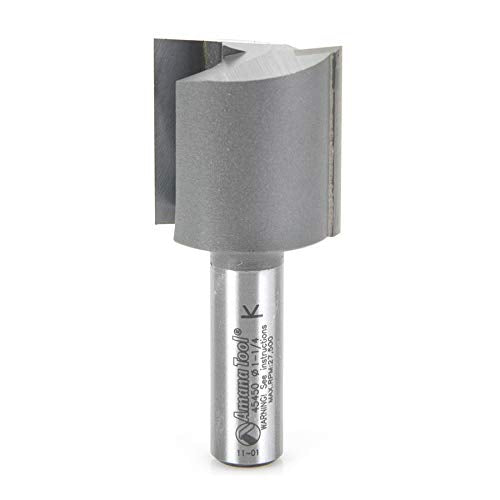 Amana Tool - 45450 Carbide Tipped Straight Plunge - High Production 1-1/4 Dia x 1-1/4 x 1/2