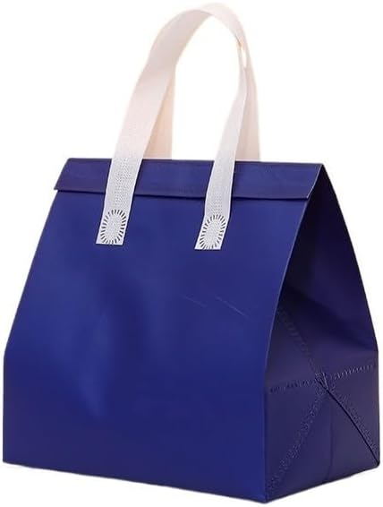 Generic 50 Pack Insulated Take Away Bags Reusable Grocery Bag Thermal Insulation Food