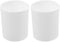 Baluue 2pcs 100ml PTFE Teflon Lab Beaker, White Polypropylene Measuring Cup for Science Experiment, School Supplies