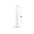 250 ML Hydrometer Test Jar, Measuring Cylinder,Test Homebrewed Beer, Wine, Mead, Cider,Easy to Use & Read