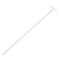 MECCANIXITY PTFE Electric Stirring Rod, 500mm Length Overhead Stirrer Mixer Shaft for Lab