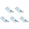 5pcs Disposable USB Temperature Recorder, Data Logger with 10000 Data Capacity, High