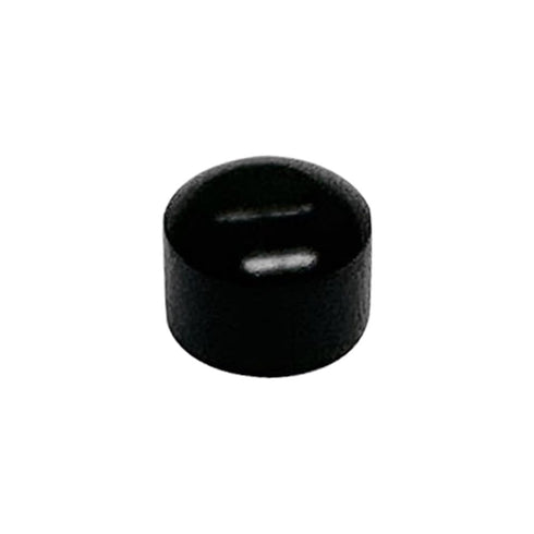 DBMIMPORTERS 1/4" 20 10 UNC - Black Oxide Stainless Steel Round Cap for Jam Nut (Right), Pc