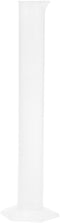 RDTGHY 1PC 100ml Plastic Graduated Cylinder with Base Hydrometer Test Tube for Homebrew