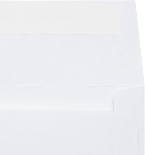 LUXPaper Photo Greeting Invitation Envelopes | 4 3/8" x 8 1/4" | 50 Qty, Bright White, 70lb. Text