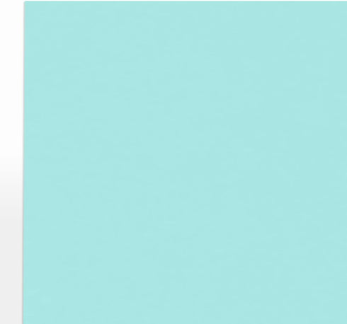 LUXPaper 8.5" x 11" Paper, Seafoam Blue, 80lb. Text, 50 Qty, Letter Size