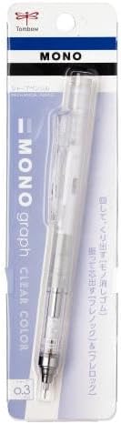 Tombow Mechanical Pencil, Monograph Clear Color 0.3mm, Clear (DPA-139A) by Tombow