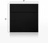 LUXPaper Square Invitation Envelopes, Peel & Press, 5" x 5", Black Linen, 80lb Text, 50 Qty