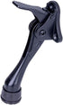 Door Stopper, One-Touch Semi-Automatic Metal Stopper, Non-Slip Rubber Tip for Wood, Concrete, Tiled, Carpeted Floors
