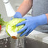 HALYARD AQUASOFT Nitrile Exam Gloves - Non-Sterile, Powder-Free, 3.1 mil, Blue, X-Small, 43932