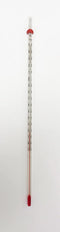 United Scientific Supplies THPC02, Red Spirit-Filled Thermometer, 12" Length, Partial Immersion, -10 to 150°C Temperature Range