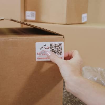 Smart Storage QR Labels for Organizing, Moving, and Inventory Tracking - 40 Ultra Durable Unique Labels (3x2)