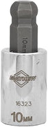 16023 Set, 7-Piece, Mayhew Tools Metric Ball Hex Socket Bit Polished Chrome